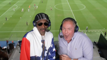 Snoop Dogg Learns From Andrés Cantor How to Call '¡Gooooooooooool!' at Paris Olympics